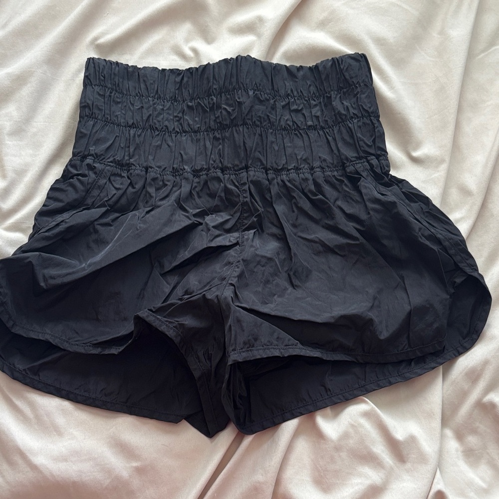 Elegant Black Women's Athletic Shorts
